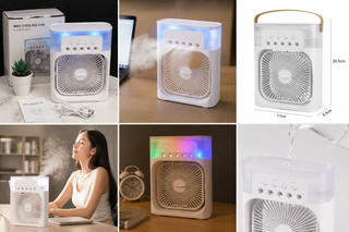 پنکه و کولر مه پاش / mini cooling fan